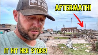 Devastating Tornado Hits Home Rush To Keep Our Bison In [upl. by Els]