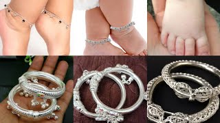 latest and trendy kids anklets [upl. by Htinnek790]