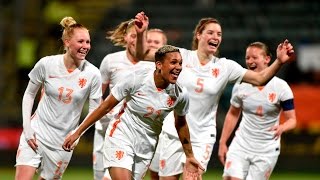 Highlights Zwitserland  OranjeLeeuwinnen 02032016 OS 2016kwalificatie [upl. by Berte]