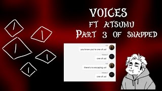 VOICES  DERIVAKAT  Atsumu Miya angst 34  ashroom [upl. by Nodnar648]