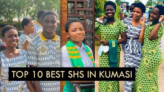 TOP 10 BEST MIXED SENIOR HIGH SCHOOLS SHS IN KUMASI WILL SHOCKED [upl. by Kirst358]