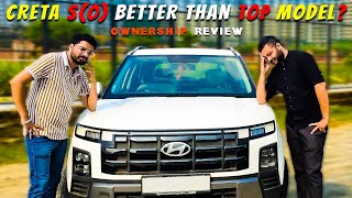 Is Creta SO Better than top model  Creta 2024 Diesel Automatic Ownership Review  Diesel Mileage [upl. by Obla981]