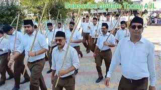 Ludhiana RSS route march  Vijayadashami  Dussehra  Ludhiana Hosiery City  Civil Lines  Punjab [upl. by Anidam]