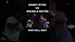 Mikaela Mayer vs Sandy Ryan Camp Life andNew boxing [upl. by Marlene236]