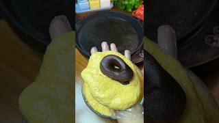 Pumpkin yeast cakes are nutritious and delicious streetfood satisfyingvideo [upl. by Nnire]