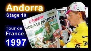 Jan Ullrich ► TdF 1997 ► Stage 10 ► Andorra 15071997 [upl. by Viole]