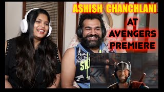 AVENGERS ENDGAME PREMIERE WITH ASHISH CHANCHLANI  REACTION VIDEO [upl. by Balthazar]