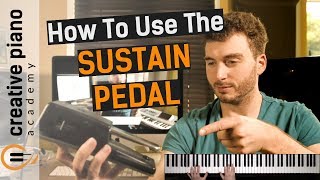 Sustain Pedal  SIMPLE exercise gets you using the piano sustain pedal NOW [upl. by Lexi]