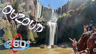 Ouzoud Waterfalls in 360 VR A Moroccan Natural Wonder [upl. by Gilcrest]