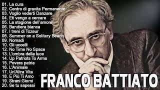 Franco Battiato Greatest Hits Full Album  Franco Battiato Best Songs Il Meglio dei Franco Battiato [upl. by Zilla]