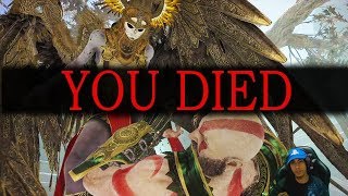 IS THIS DARK SOULS  GOD OF WAR 4 Valkyrie Fight NO SPARTAN RAGE NO RESURRECTION STONE [upl. by Notnyw]