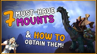 7 Useful Mounts EVERYONE Should Have in WoW amp How To Get Them [upl. by Niveek118]