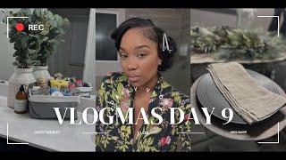 VLOGMAS GETTING THINGS IN ORDER MAKE GUEST ROOM BASKET WITH ME POWER IN THE MIND [upl. by Conney]