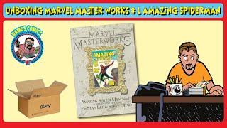 Unboxing Marvel Masterworks Vol 1 Amazing SpiderMan [upl. by Notyap3]