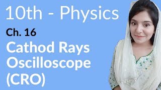 Class 10th Physics Chapter 16  Cathode Rays Oscilloscope 10th Class Physics Chapter 7 [upl. by Sheena]