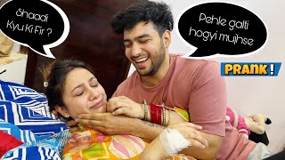 Ye PRANK Nhi Krna Tha 😢  SHE CRIED  Tusharshrutivlogs [upl. by Quartana]