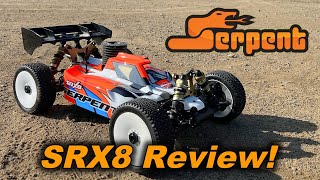 Serpent SRX8 Nitro RTR Review Best 18 Nitro Buggy [upl. by Adnerad]