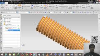 Siemens NX  Detailed Thread in NX9 [upl. by Nickolas]