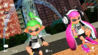 MMD Splatoon  When your jam comes on [upl. by Nnylrefinnej]