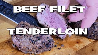 Beef Tenderloin Filet done easy and right [upl. by Ellecrad]