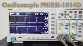 Osciloscopio Digital FNIRSI1014D unboxing y review [upl. by Jueta750]