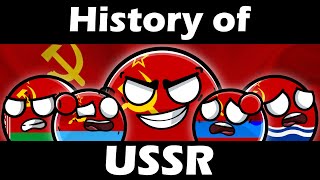 CountryBalls  History of USSR [upl. by Ruenhs]