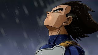 Vegeta standing in the Rain 10 hours 😢 240p [upl. by Ahsini690]