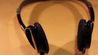 JVC HAL50 Lightweight Headphones Review [upl. by Harima]