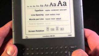 Amazon Kindle 3 Unboxing and Demo [upl. by Marje]