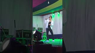 Sabin Rai Guras ko fed muni live  Dharan food festival [upl. by Arrahs]