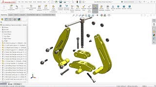 Solidworks tutorial  Exploded view in Solidworks [upl. by Brelje]