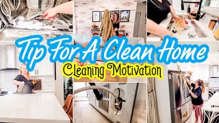 TIPS FOR A CLEAN HOME HABITS FOR KEEPING A CLEAN HOUSE DEEP CLEANING ROUTINE CLEAN WITH ME [upl. by Ahsaekal865]