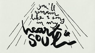 Roseaux Ft Olle Nyman  Heart amp Soul letter version lyrics video [upl. by Flem]