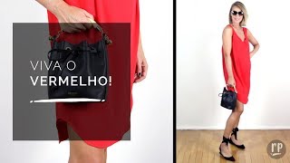 VIVA O VERMELHO  COMO FICAR LINDA COM A COR [upl. by Avik]