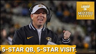 A 5Star Quarterback amp A 5Star Visitor For Missouri Football [upl. by Jariah]