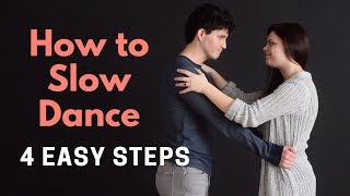 How to Slow Dance for Wedding  4 Easy Steps for Beginners [upl. by Adiasteb437]