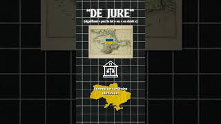 Pourquoi certaines cartes montrent la Crimée en Russie 🇷🇺 et dautres en Ukraine 🇺🇦 shorts russie [upl. by Sillsby]