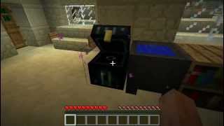 Minecraft Tutorial  How To Make A Ender Chest [upl. by Aserehtairam]