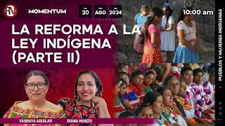 La Reforma a la Ley Indígena parte 2  pueblosymujeresindígenas [upl. by Lipcombe]