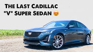 The Best Cadillac Sedan EVER  2024 CT5V Review and 060 [upl. by Kcirted]