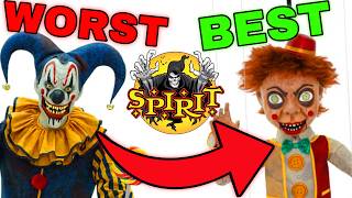 Ranking ALL Spirit Halloween 2024 Animatronics From Worst To Best [upl. by Aleakam]