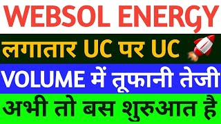 Websol Energy System Share News  Websol Energy System Share Latest News  Websol Energy System Ltd [upl. by Nodle]