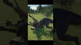 Indoraptor Hunting MuttaburrasaurusㅣJurassic World Evolution2 [upl. by Augy723]