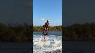 Flyboarding Experience in India  Tarkarli Beach  Rajeev Vlogs  Malvan  Sindhudurg  Water Sports [upl. by Blight]