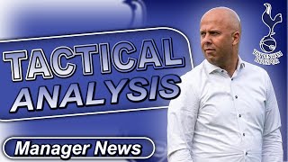 What Would Arne Slot Bring To Tottenham Youth Development amp Tactical Analysis [upl. by Lienet]