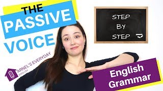 PASSIVE VOICE  English Grammar stepbystep [upl. by Obola554]