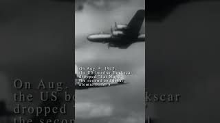 August 9 1945 US Drops Atomic Bomb on Nagasaki  This Day in History [upl. by Adolfo472]