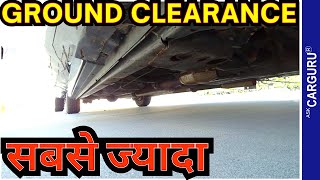 2024 High Ground Clearance Cars in India 🔥 Ask CarGuru [upl. by Enirok]