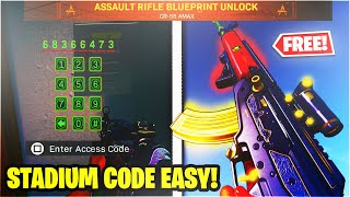 100 EASIEST WAY TO ENTER ACCESS CODE WARZONE STADIUM EASTER EGG  WARZONE STADIUM CODE EXPLAINED [upl. by Rebecca]