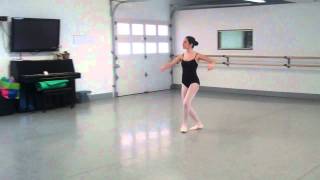 center work tombe pas de borree glissade grand jete [upl. by Malone]